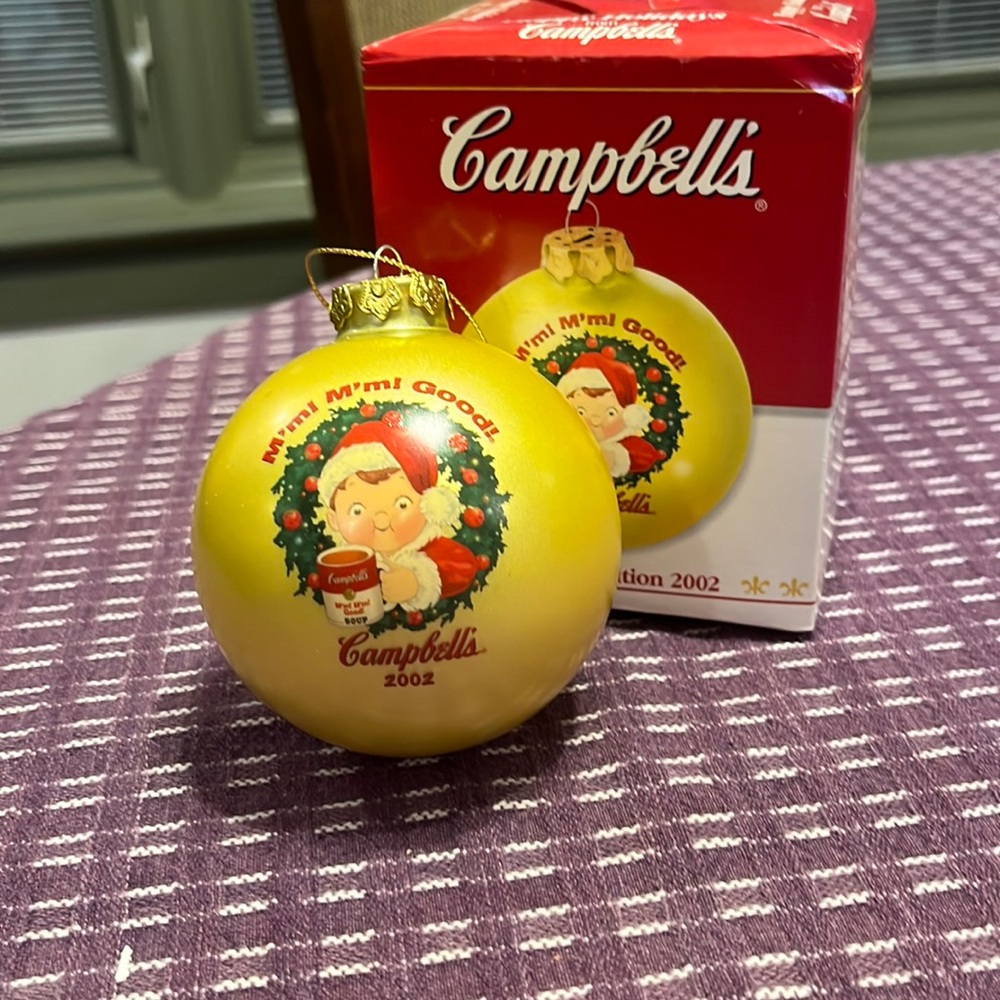 Vintage 2002 Campbell’s Collector Edition Ornament